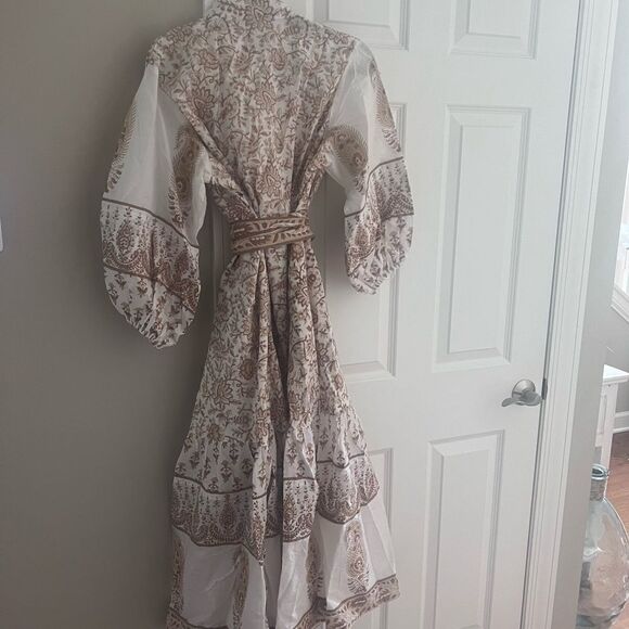 Sue Sartor Flounce Dress - Chai Botah - NWT - Picture 9 of 12